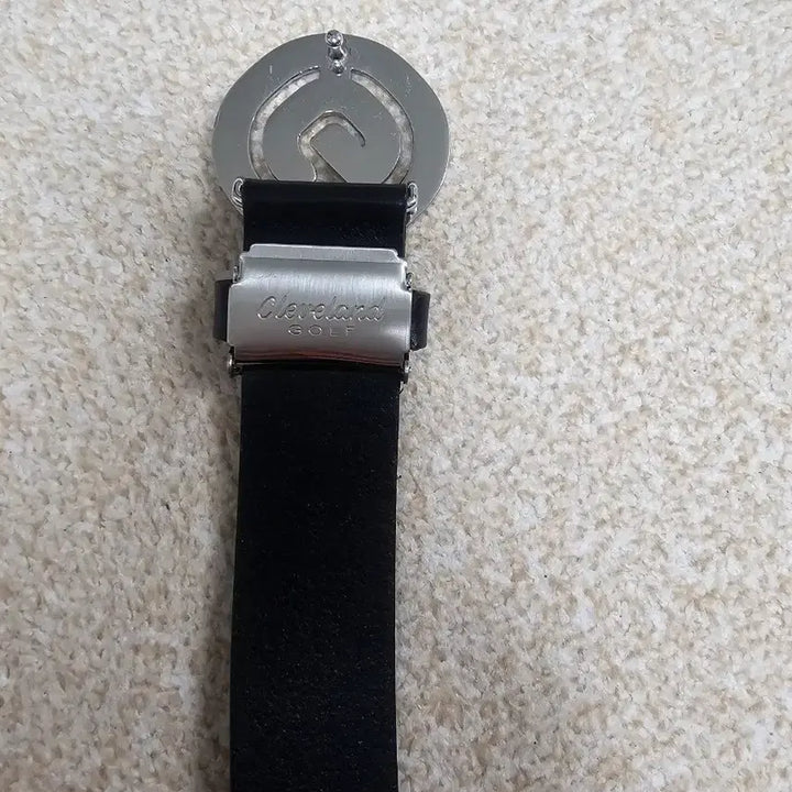 [BUNJANG] Cleveland Golf Leather Belt / 클리브랜드 골프 가죽밸트