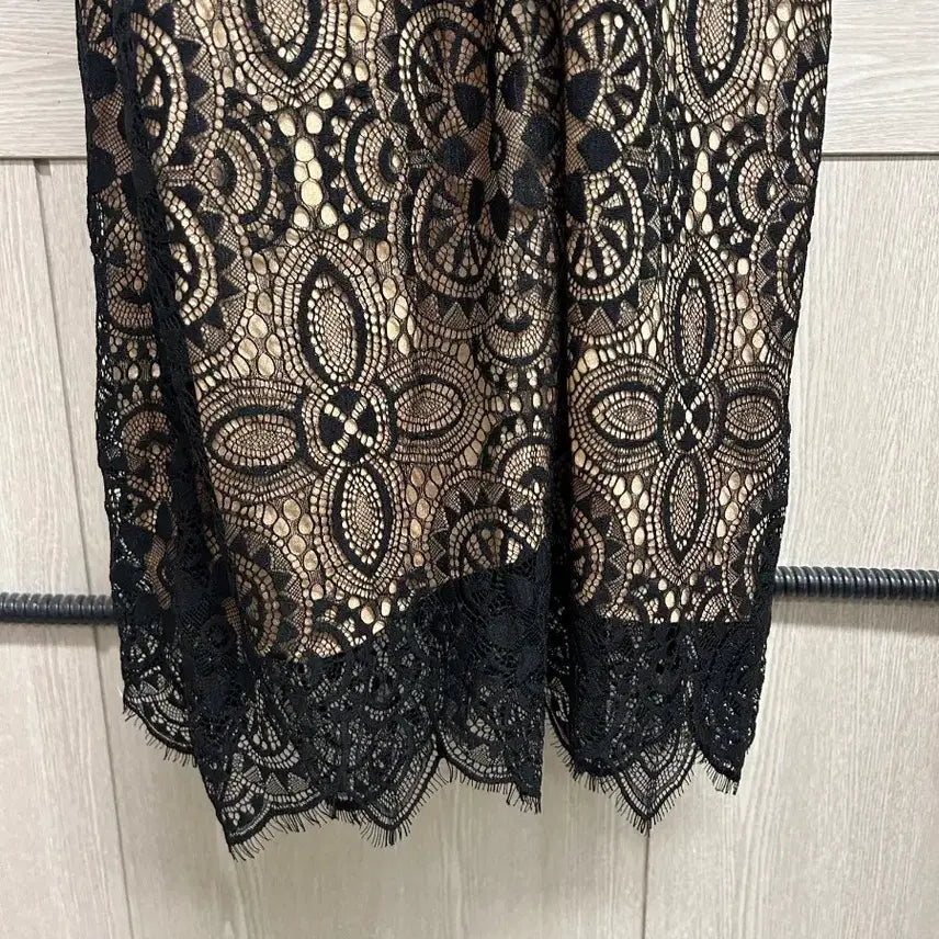 [BUNJANG] Forever 21 Lace Long Dress / Forever 21 레이스 롱 드레스 블랙 S