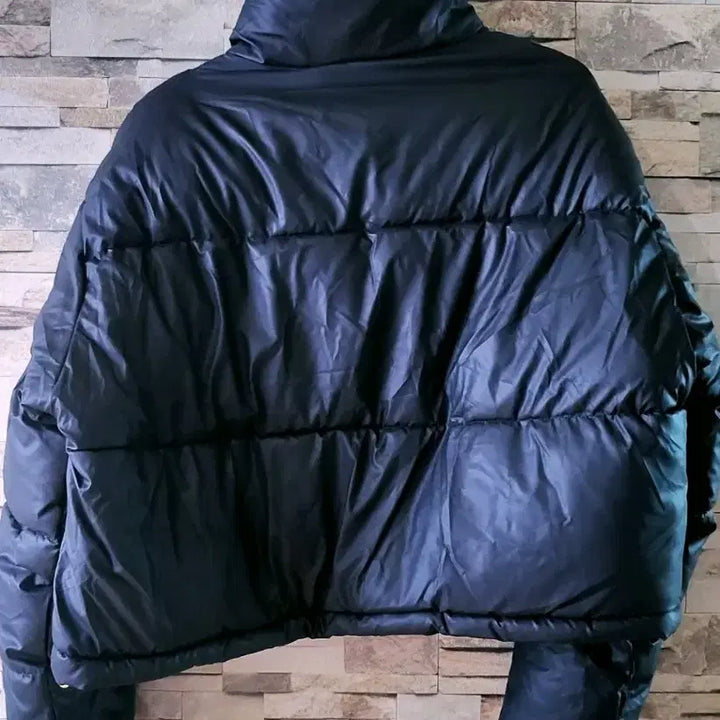 [BUNJANG] Black Short Padded Jumper / 블랙 숏패딩 점퍼