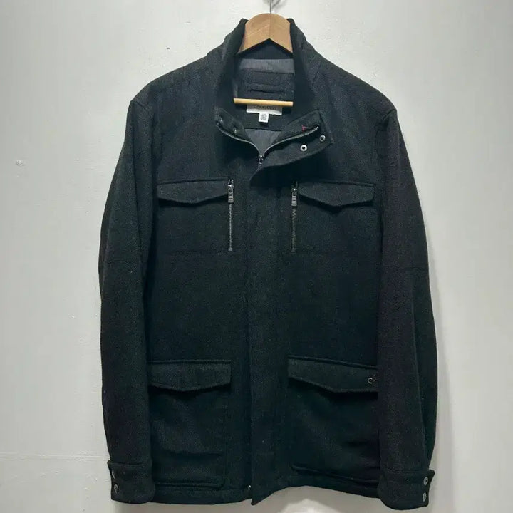 [BUNJANG] Calvin Klein Black Jacket Jumper L / 캘빈클라인 블랙 자켓 점퍼 L