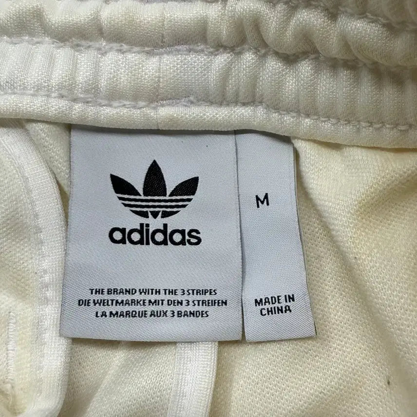 [BUNJANG] Adidas Three-Stripe Track Pants (Ivory) / [정품/M] 아디다스 삼선 트랙 바지 아이보리