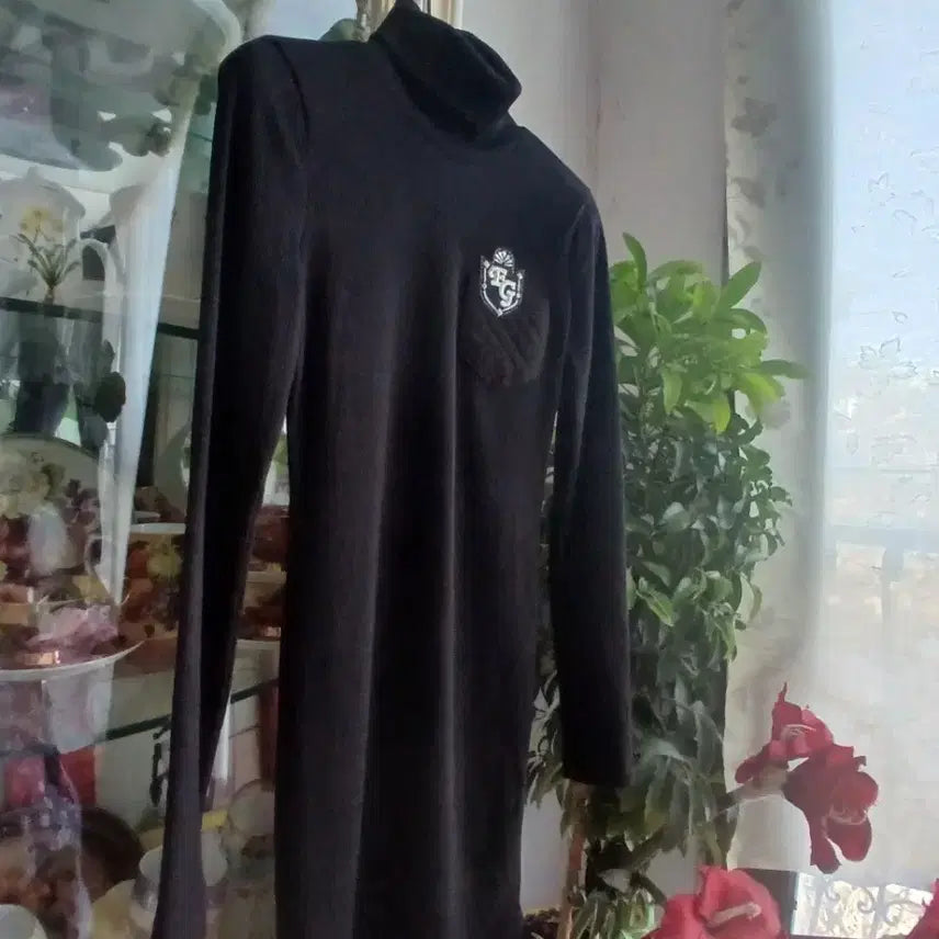 [BUNJANG] Egoist Golf Black Mini Knit Dress S / 에고이스트 골프 블랙 미니 니트 원피스 S 44