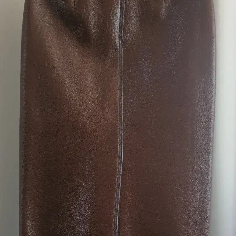 [BUNJANG] Lanvin Collection Eco Leather H-Line Skirt / (새상품)랑방컬렉션 에코레더 H라인 스커트