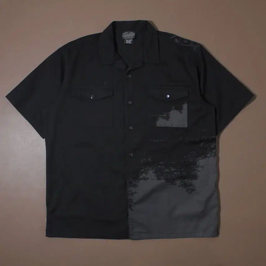 [BUNJANG] Harley-Davidson Back Graphic Work Shirt / Harley-Davidson 할리 데이비슨 백 그래픽 워크 셔츠