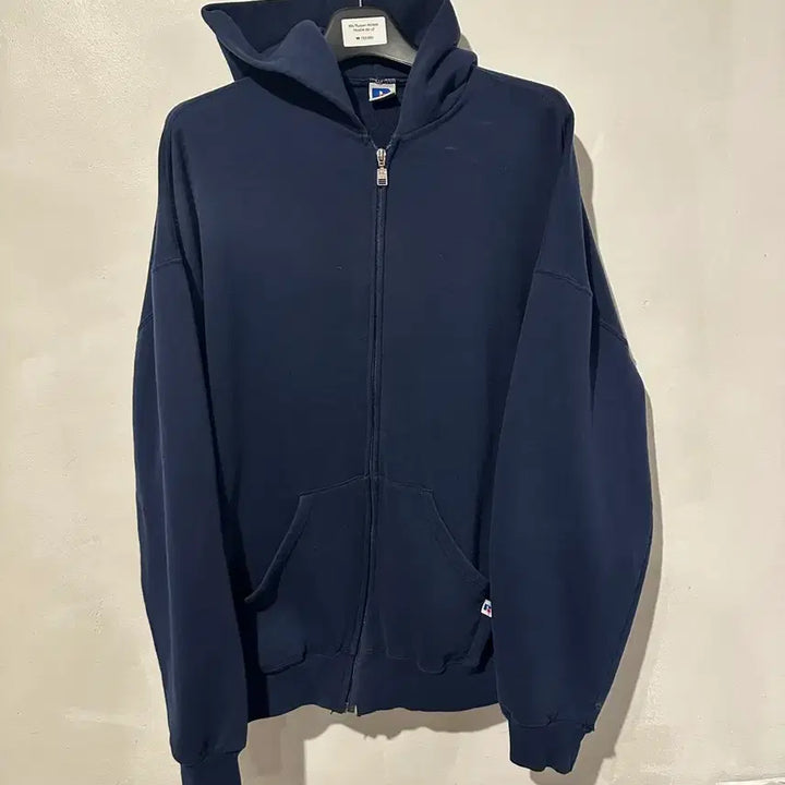 [BUNJANG] Russell 90s Hoodie Zip-up / 빈티지 90s 러셀 후드집업