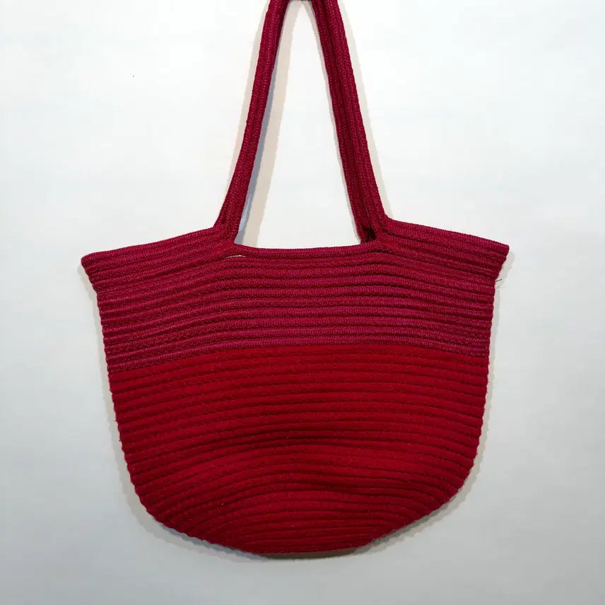 [BUNJANG] Red Cotton Bag / red cotton bag