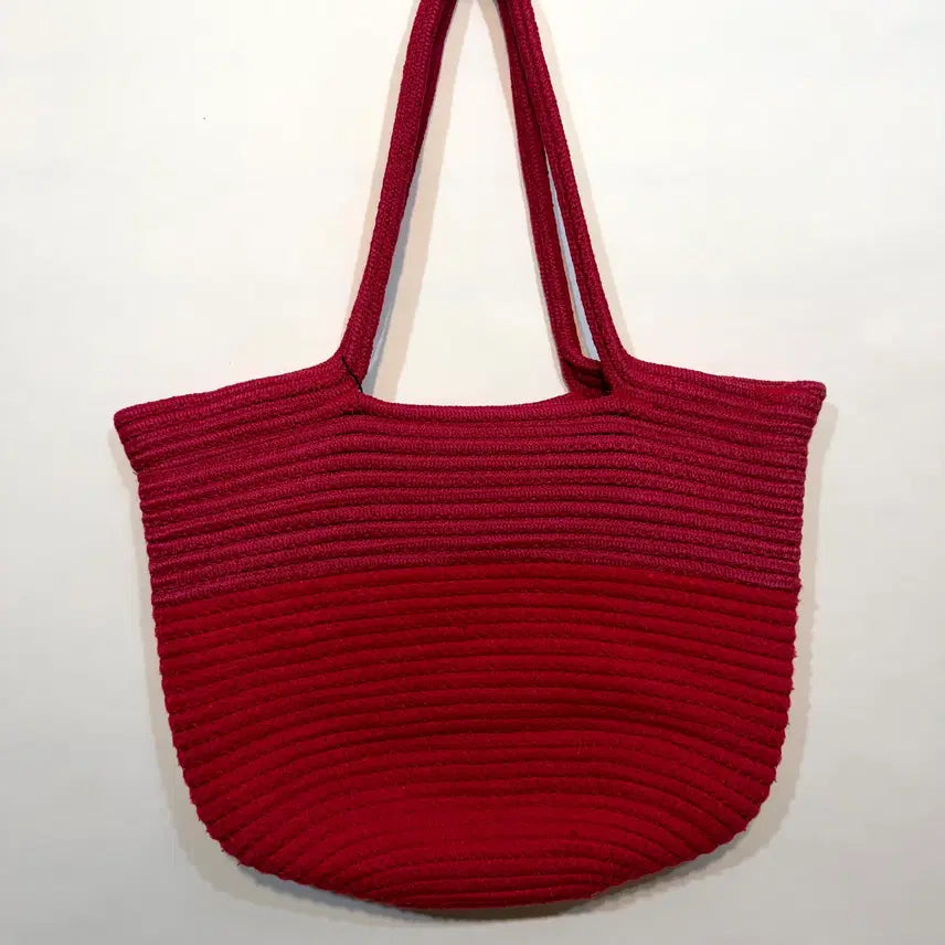 [BUNJANG] Red Cotton Bag / red cotton bag