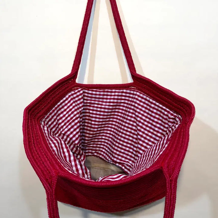 [BUNJANG] Red Cotton Bag / red cotton bag