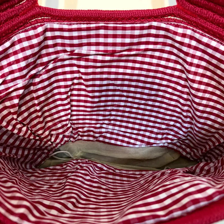 [BUNJANG] Red Cotton Bag / red cotton bag