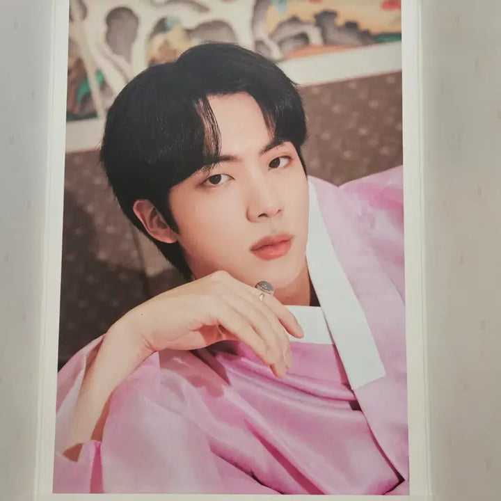 [BUNJANG] BTS Dalmajung Jin Day Version Flip Photo / 방탄 달마중 플립 포토
