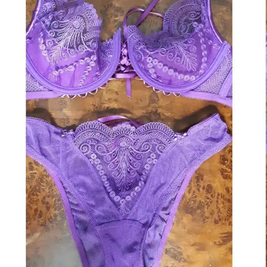 [BUNJANG] Valisere Bra and Panty Set / 새상 프랑스 명품 valisere 브라 팬티 세트