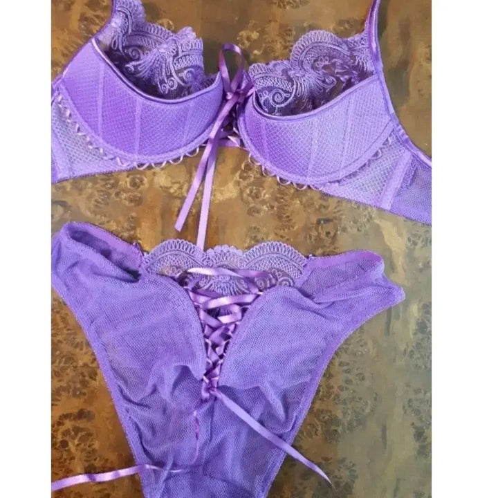 [BUNJANG] Valisere Bra and Panty Set / 새상 프랑스 명품 valisere 브라 팬티 세트
