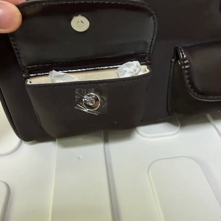 [BUNJANG] Stand Oil Chouchou Bag Maroon Combi / 스탠드오일 츄비백 마론콤비