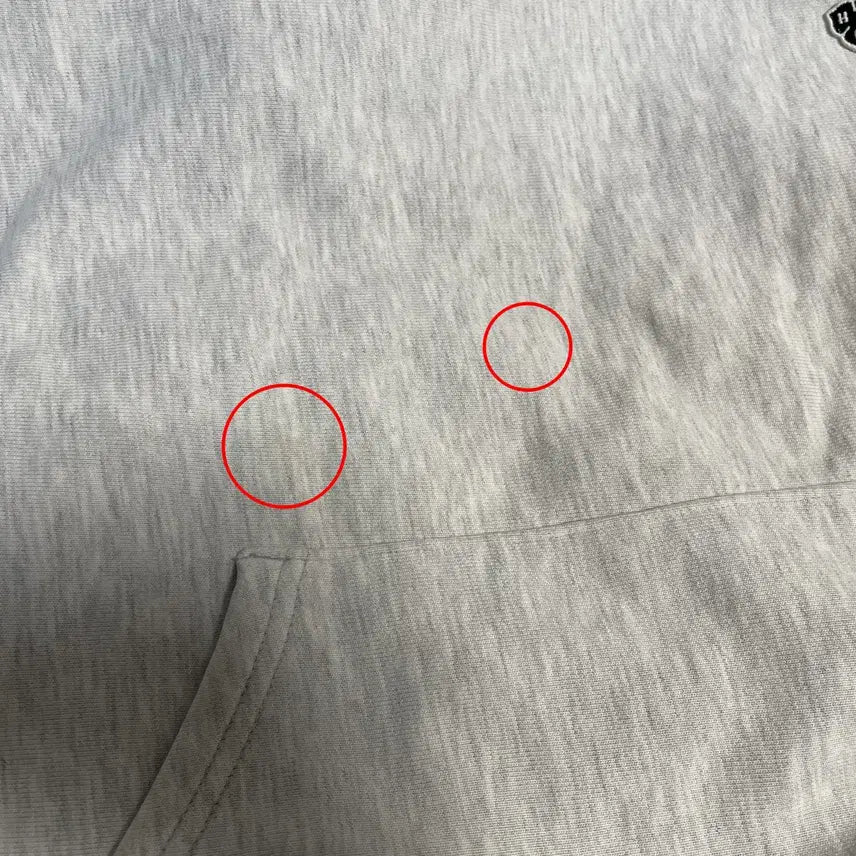 [BUNJANG] Heritagefloss 221 Reverse Hoodie Melange Gray / [ L ] 21FW 헤리티지플로스 221 리버스 후디 멜란지 그레이