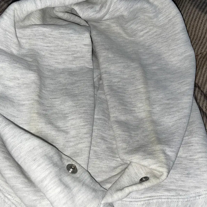 [BUNJANG] Heritagefloss 221 Reverse Hoodie Melange Gray / [ L ] 21FW 헤리티지플로스 221 리버스 후디 멜란지 그레이