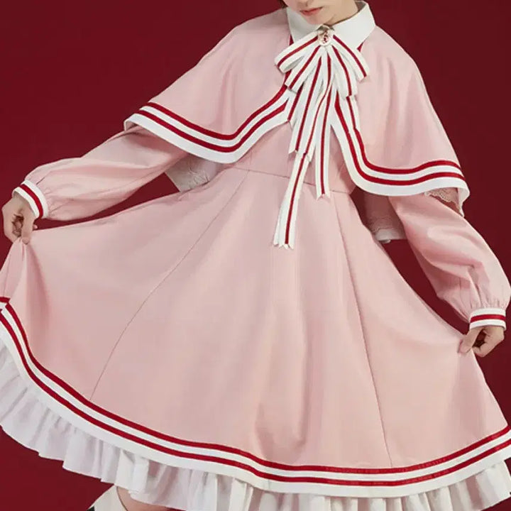[BUNJANG] Summer Fairy Cardcaptor Cherry Collaboration Dress / 썸머페어리 카드캡터체리 콜라보 원피스