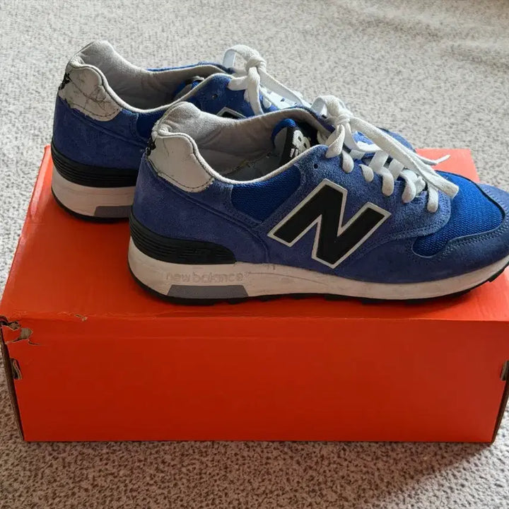 [BUNJANG] New Balance 576 Cobalt Blue Suede Sneakers (240) / 뉴발란스 1400 코발트 스웨이드 운동화 240