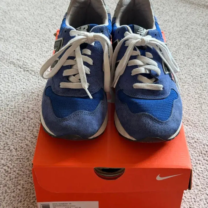 [BUNJANG] New Balance 576 Cobalt Blue Suede Sneakers (240) / 뉴발란스 1400 코발트 스웨이드 운동화 240