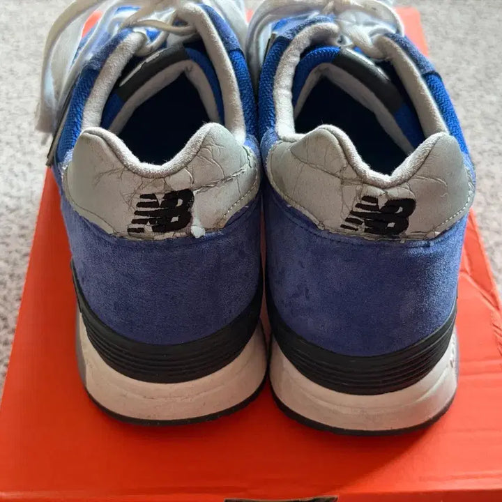 [BUNJANG] New Balance 576 Cobalt Blue Suede Sneakers (240) / 뉴발란스 1400 코발트 스웨이드 운동화 240