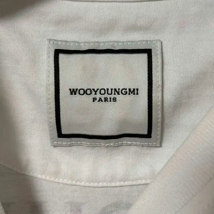 [BUNJANG] Wooyoungmi Flower Back Logo T-shirt / [ 46 ] 우영미 플라워 백로고 반팔티