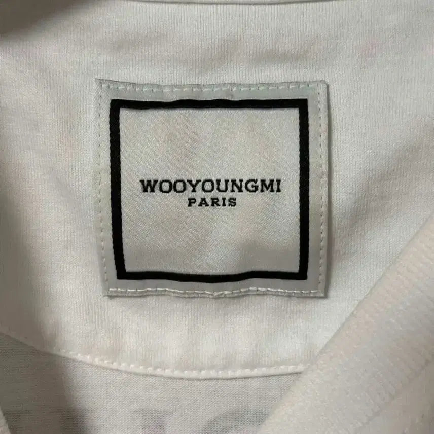 [BUNJANG] Wooyoungmi Flower Back Logo T-shirt / [ 46 ] 우영미 플라워 백로고 반팔티