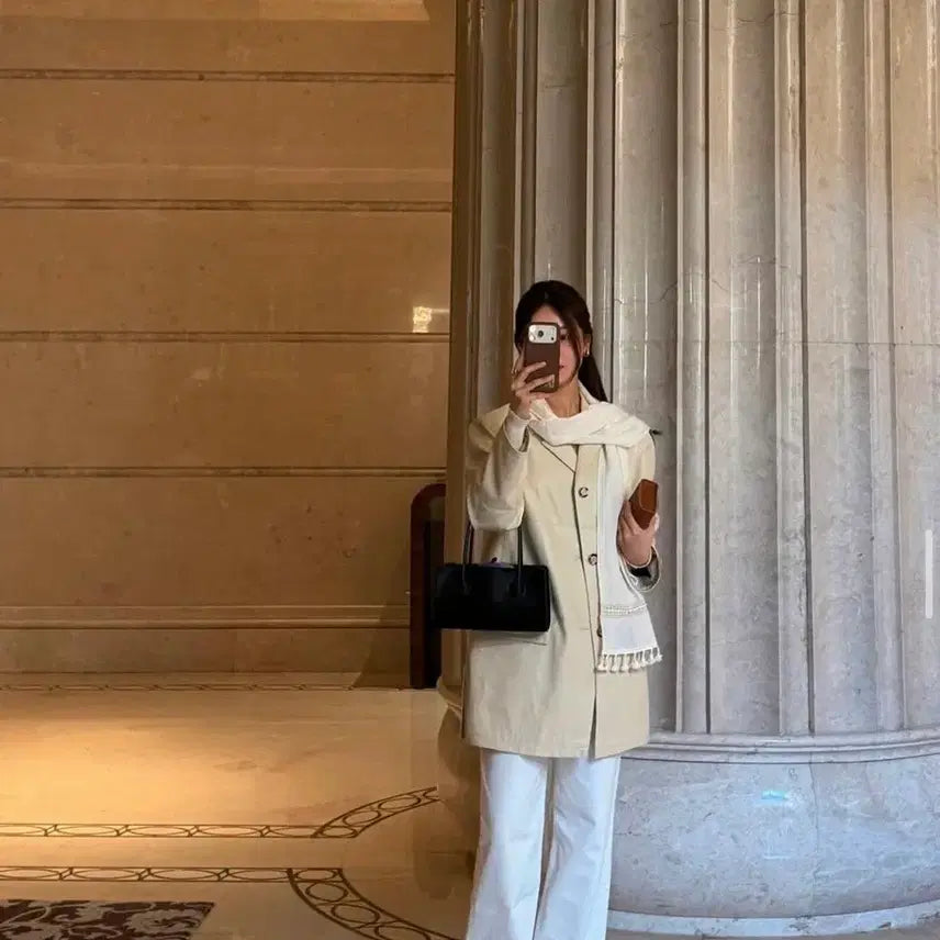 [BUNJANG] Ged Vanilla Leather Jacket / 게드 VANILLA LEATHER JACKET 바닐라 레더 자켓 새상품