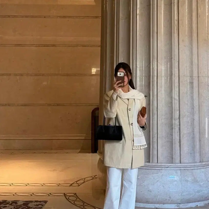 [BUNJANG] Ged Vanilla Leather Jacket / 게드 VANILLA LEATHER JACKET 바닐라 레더 자켓 새상품
