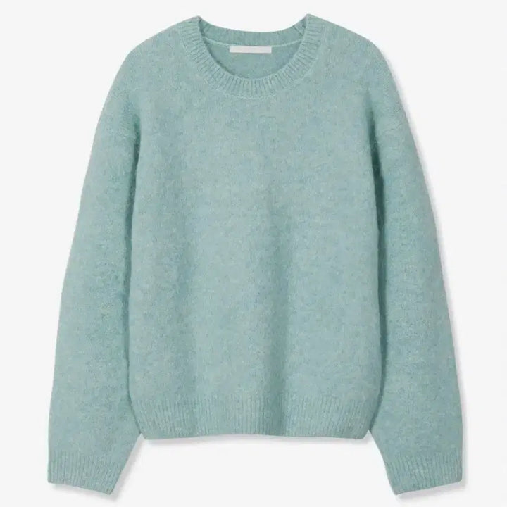 [BUNJANG] Soare Alpaca Round Knit Sweater (L) / 수아레 알파카 라운드 니트 L사이즈