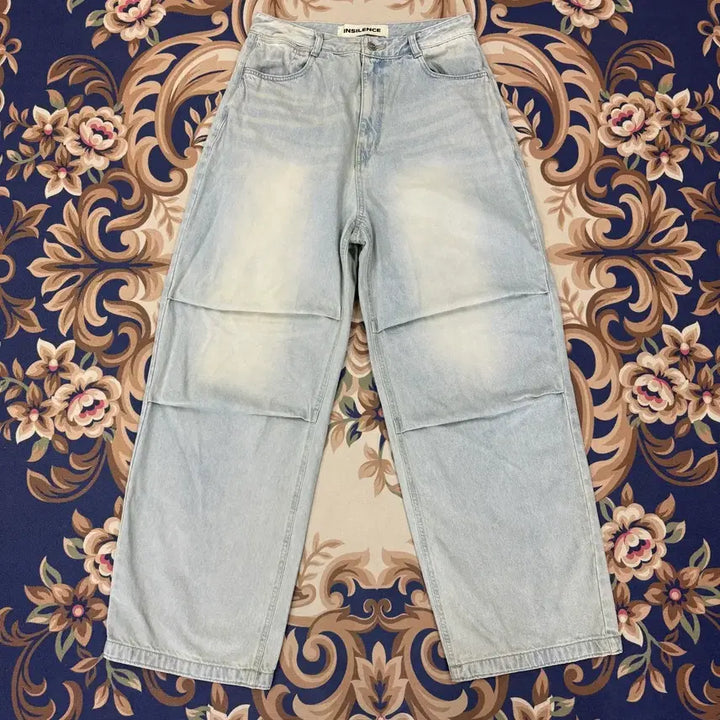 [BUNJANG] In Silence Wide Denim Pants / (L)인사일런스 INSLIENCE 연청 와이드데님팬츠