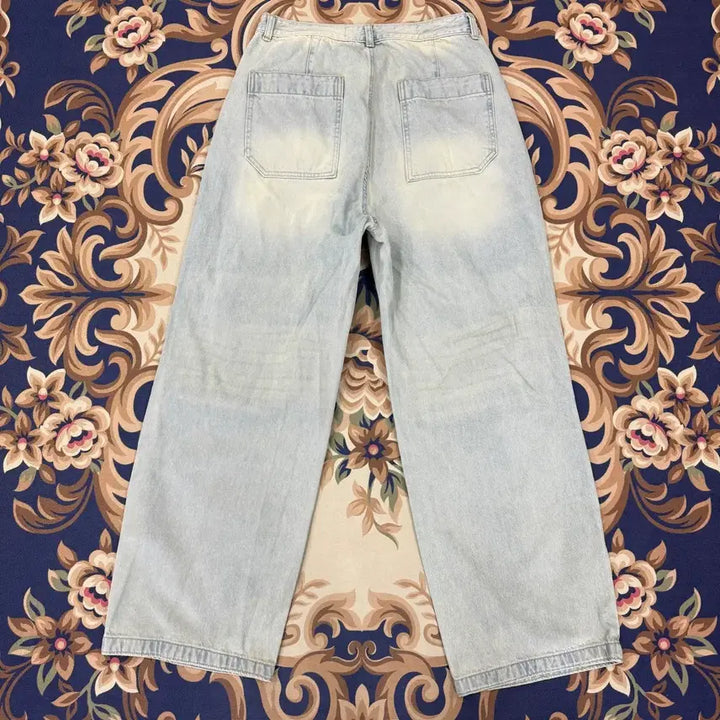[BUNJANG] In Silence Wide Denim Pants / (L)인사일런스 INSLIENCE 연청 와이드데님팬츠