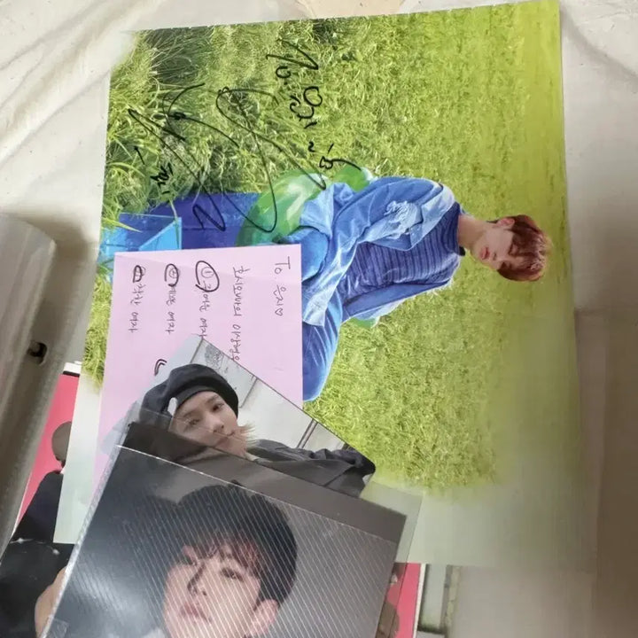 [BUNJANG] SEVENTEEN HOSHI Signed Poster / 호시 친필싸인