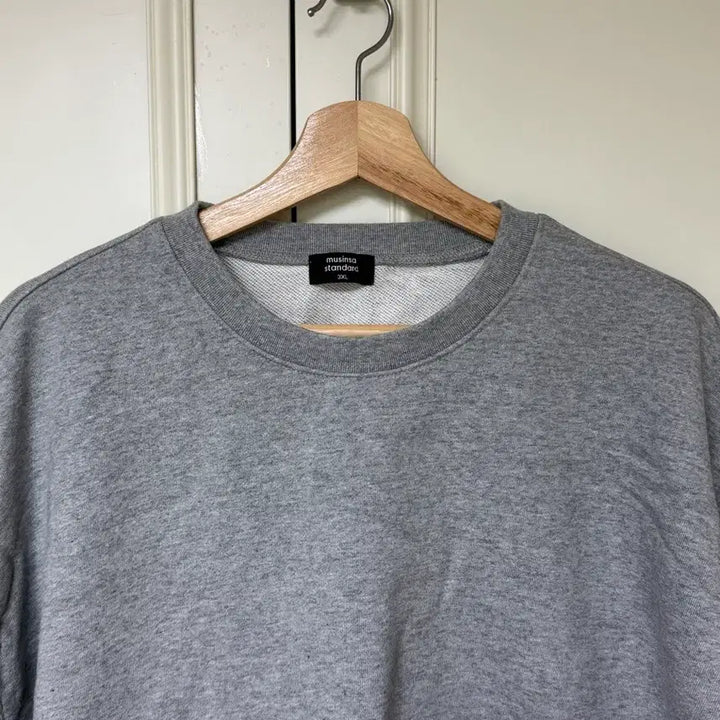 [BUNJANG] Musinsa Standard Heavyweight Oversized Sweatshirt Gray 3XL / 무탠다드 헤비웨이트 오버사이즈 맨투맨/스웨트셔츠 그레이 3XL 팝니다.