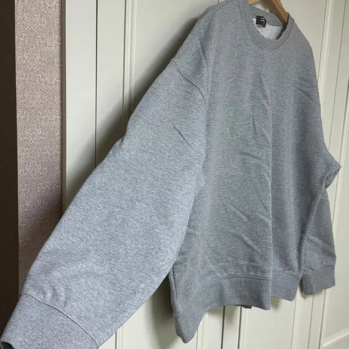 [BUNJANG] Musinsa Standard Heavyweight Oversized Sweatshirt Gray 3XL / 무탠다드 헤비웨이트 오버사이즈 맨투맨/스웨트셔츠 그레이 3XL 팝니다.