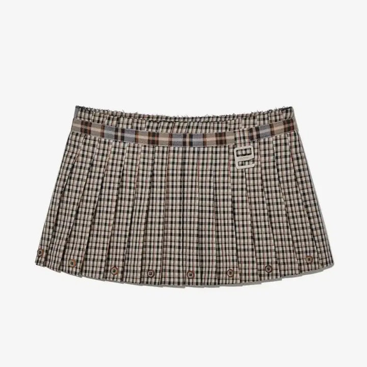 [BUNJANG] Glony Russell Plaid Mini Skirt / 글로니 RUSSELL PLAID SKIRT 러셀 미니 스커트 xs