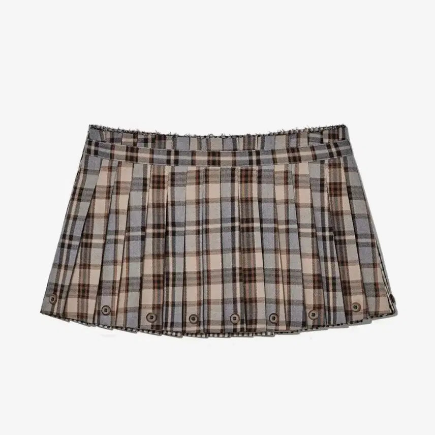 [BUNJANG] Glony Russell Plaid Mini Skirt / 글로니 RUSSELL PLAID SKIRT 러셀 미니 스커트 xs