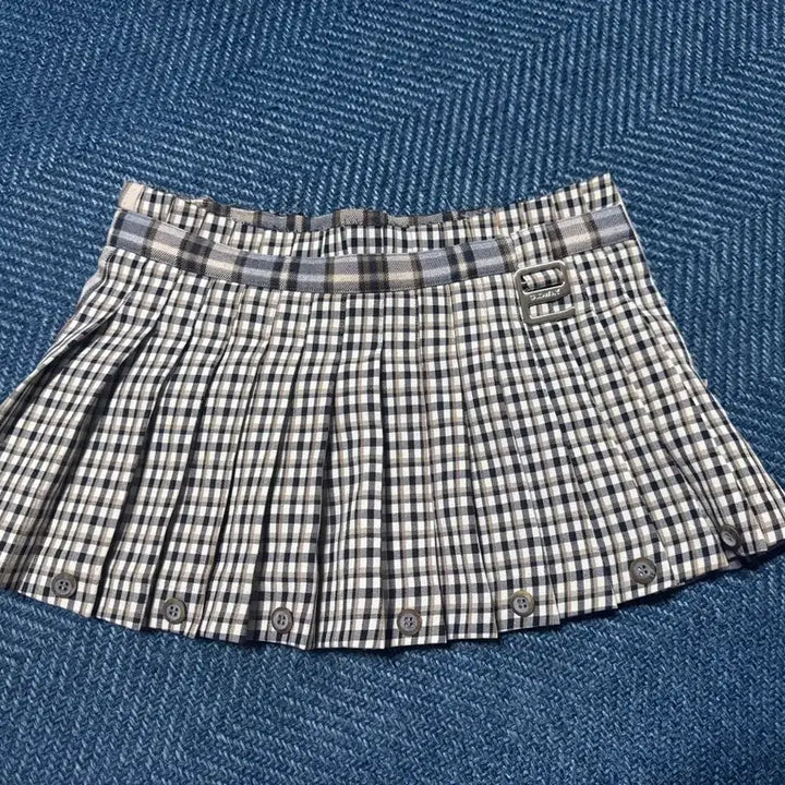 [BUNJANG] Glony Russell Plaid Mini Skirt / 글로니 RUSSELL PLAID SKIRT 러셀 미니 스커트 xs
