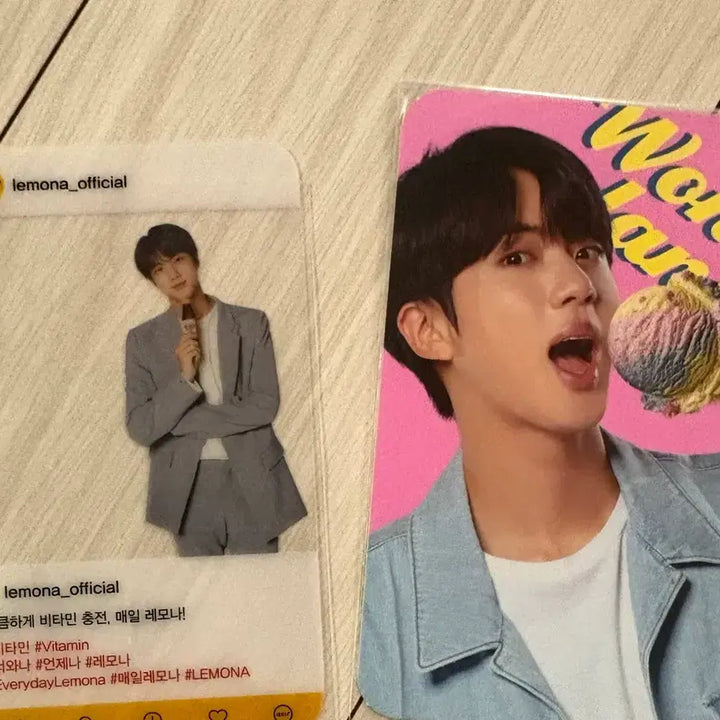 [BUNJANG] BTS Jin Lemonna Vera Bundle Set / 김석진 방탄소년단 bts 레모나 베라