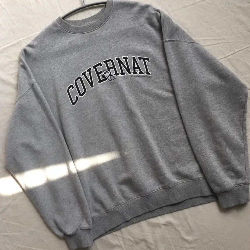 [BUNJANG] Covernat Spell Crewneck Sweatshirt / 커버낫 스펠 맨투맨