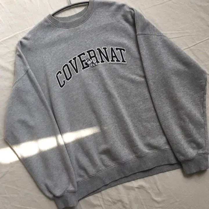 [BUNJANG] Covernat Spell Crewneck Sweatshirt / 커버낫 스펠 맨투맨