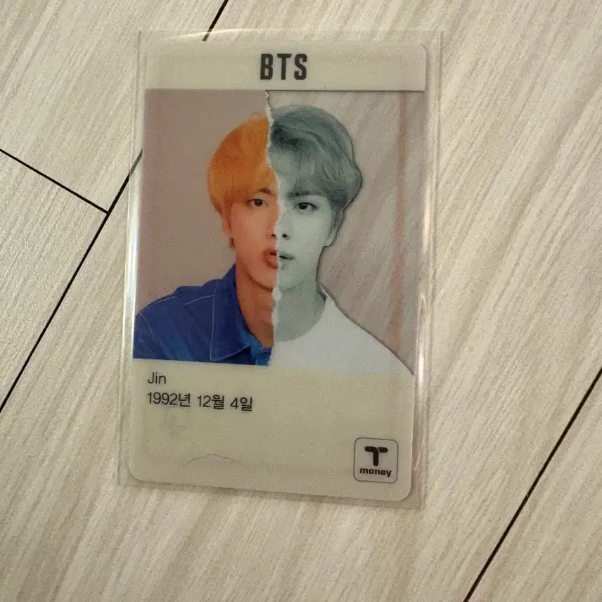 [BUNJANG] BTS Jin Transportation Card / 방탄소년단 bts 김석진 교통카드