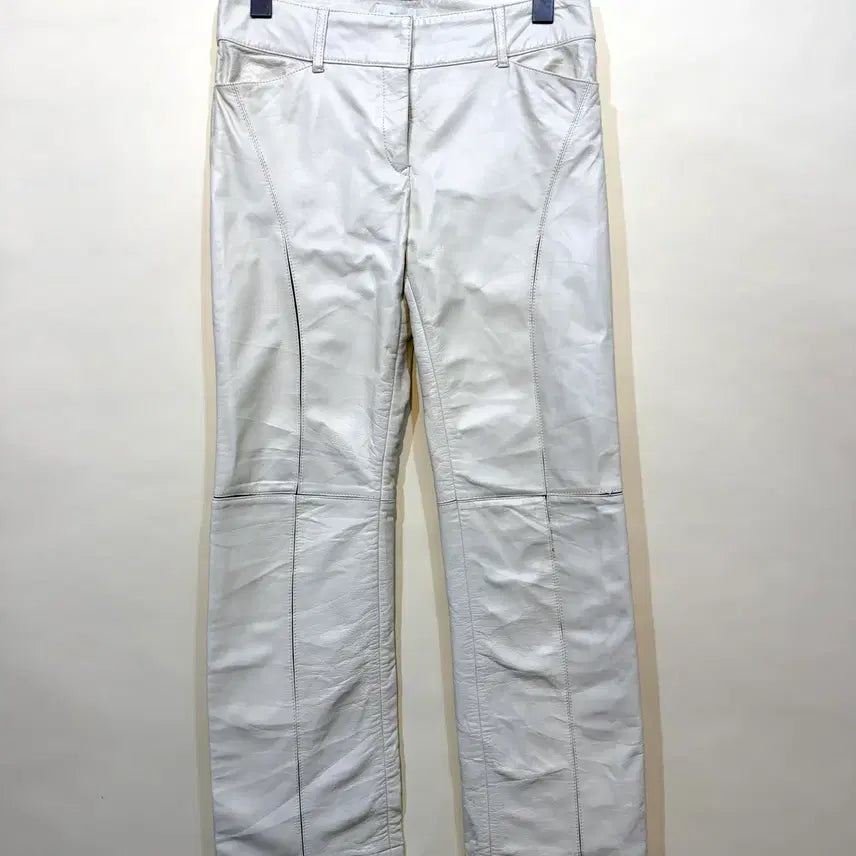 [BUNJANG] Ritsuko Shirahama Leather Low-Rise Pants (28) / RITSUKO SHIRAHAMA 레더 팬츠 로우라이즈(28)