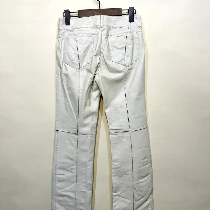 [BUNJANG] Ritsuko Shirahama Leather Low-Rise Pants (28) / RITSUKO SHIRAHAMA 레더 팬츠 로우라이즈(28)
