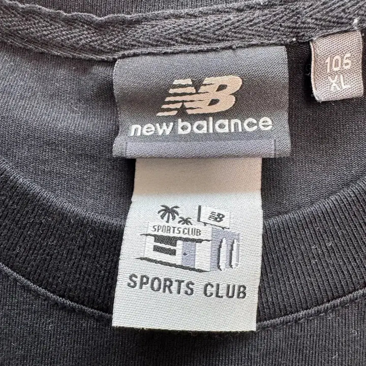 [BUNJANG] New Balance Black Short Sleeve T-Shirt - XL Size / 뉴발란스 검정 반팔 티셔츠 XL사이즈