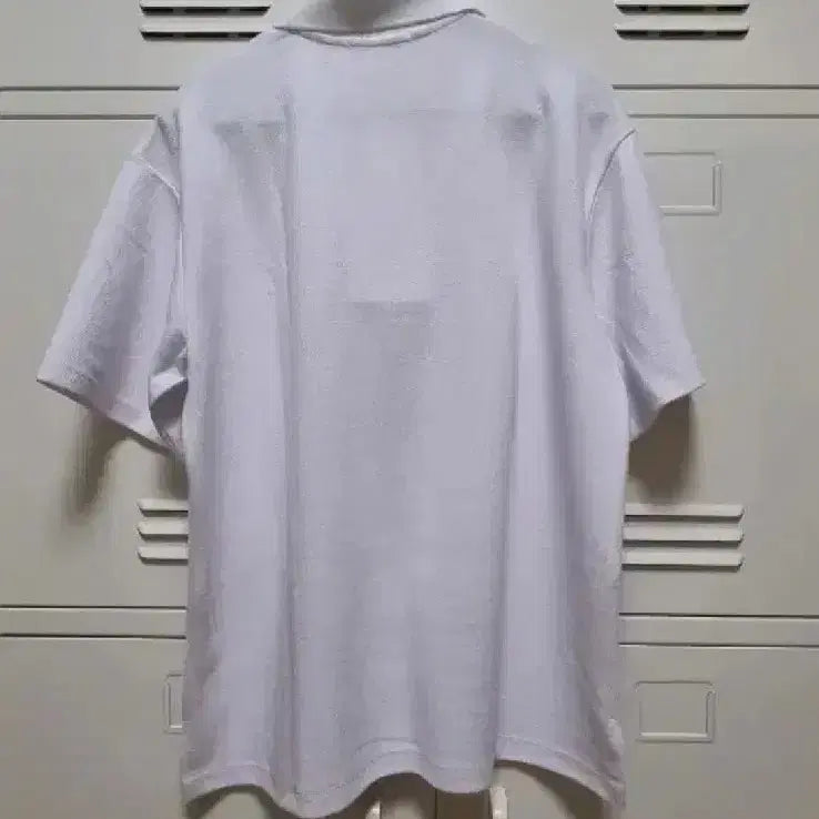 [BUNJANG] Partysu Ivory Short Sleeve Polo Shirt / 파티수 반팔 카라티 - 아이보리