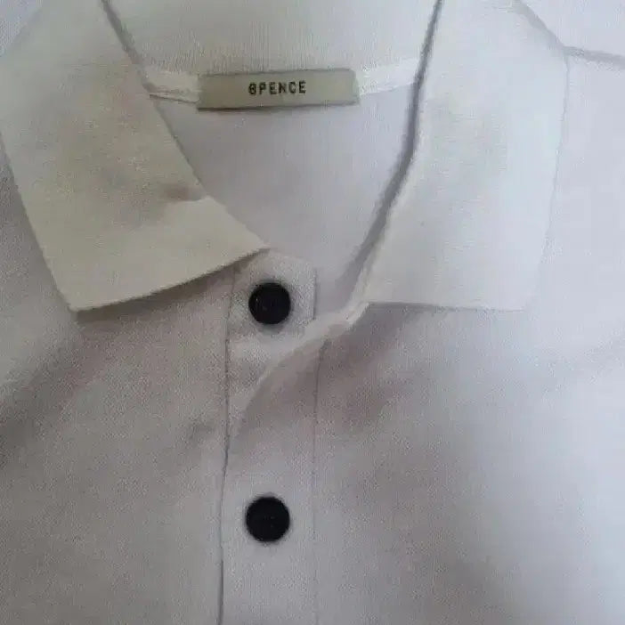 [BUNJANG] Partysu Ivory Short Sleeve Polo Shirt / 파티수 반팔 카라티 - 아이보리