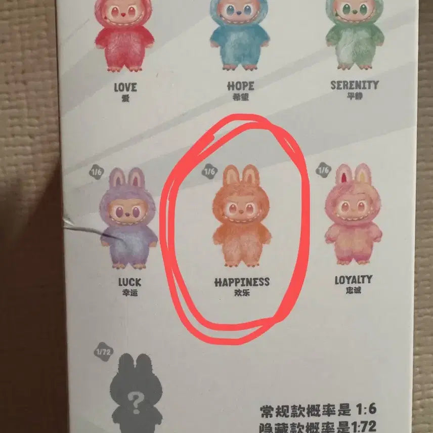 [BUNJANG] Popmart Labubu Happiness Figure / 팝마트 정품 라부부 행복