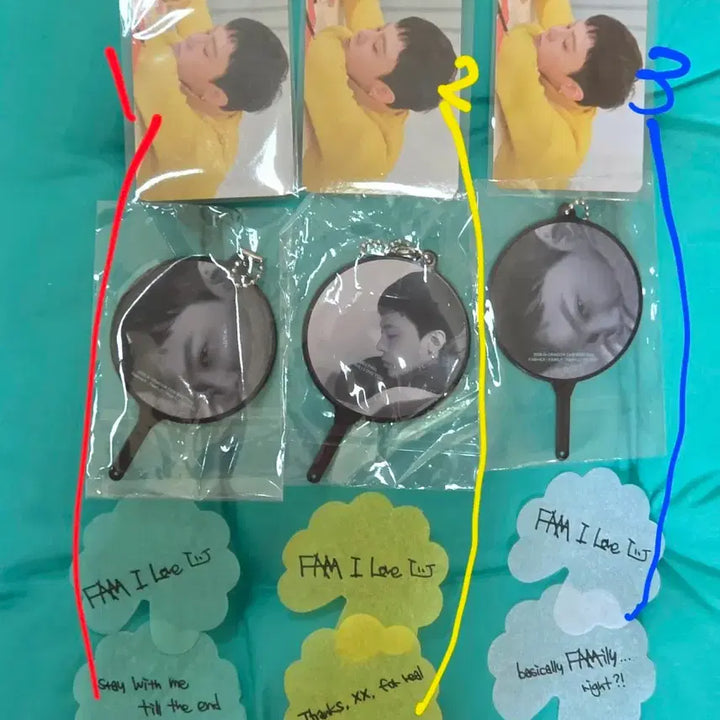 [BUNJANG] G-Dragon Japan Fanmeeting Bundle Set / 지드래곤 일본 팬미팅 입장 특전 포카+부채키링+컨페티 일괄