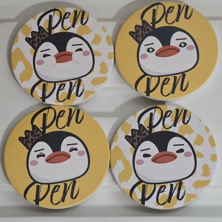 [BUNJANG] 2PM Lee Junho PengPeng Diatomite Bundle Set / 이준호 펭펭이 규조토 (4개 일괄/ 배송비무료)