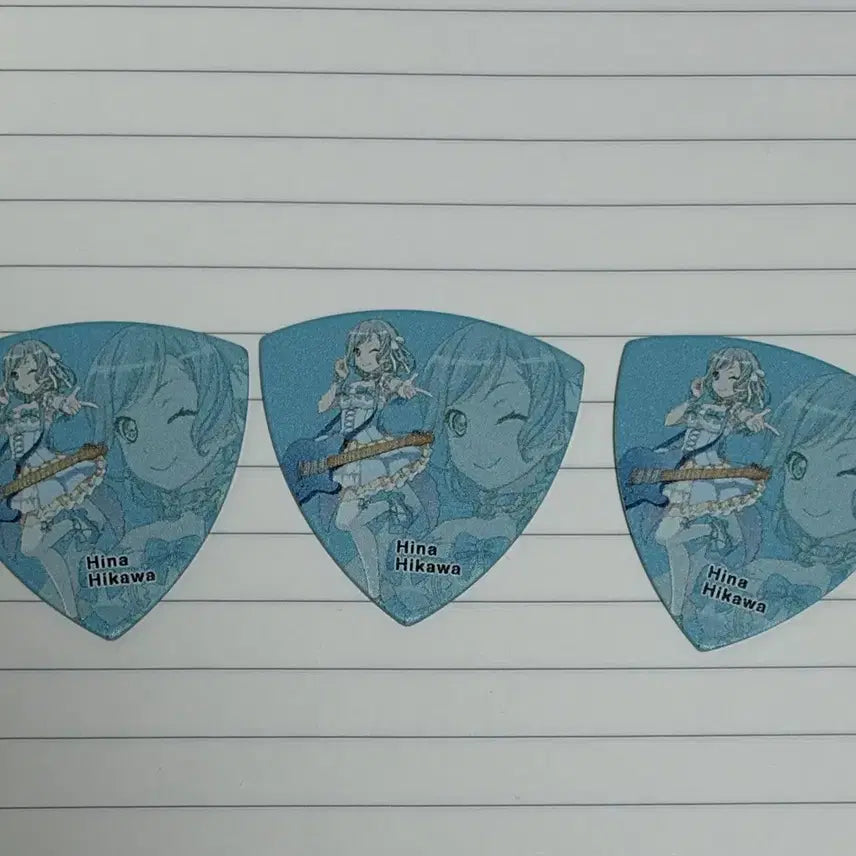 [BUNJANG] BanG Dream Hikawa Hina Guitar Pick / 뱅드림 히카와 히나 기타피크