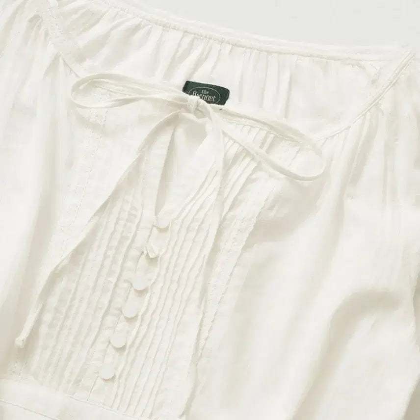[BUNJANG] Thebarnett Pleatib Blouse / 더바넷 Pleatib Blouse 플리팁 블라우스